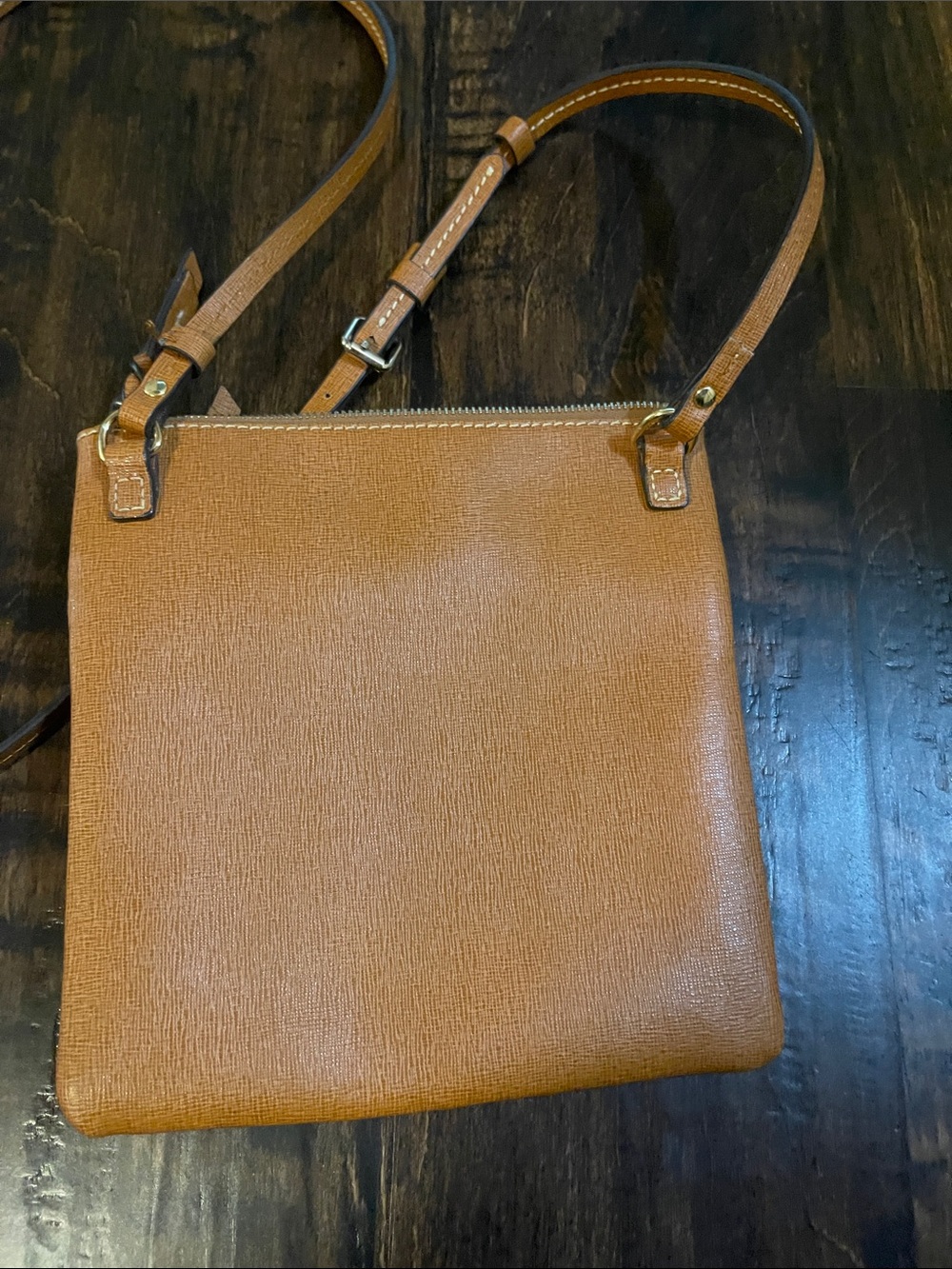 Dooney & Bourke Crossbody Bag - Tan/Camel Color - Picture 5 of 6